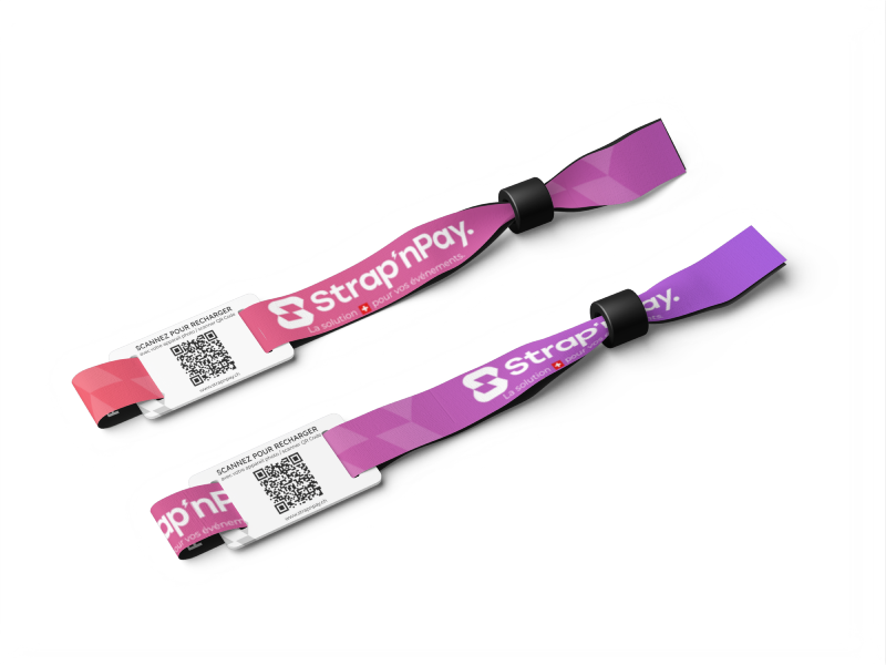 Bracelet Strap'nPay violet &mdash; Design standard